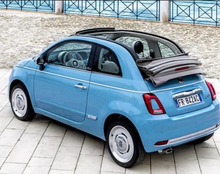 FIAT500Cはフィアット500のカブリオレ（オープン）限定モデル一覧付き